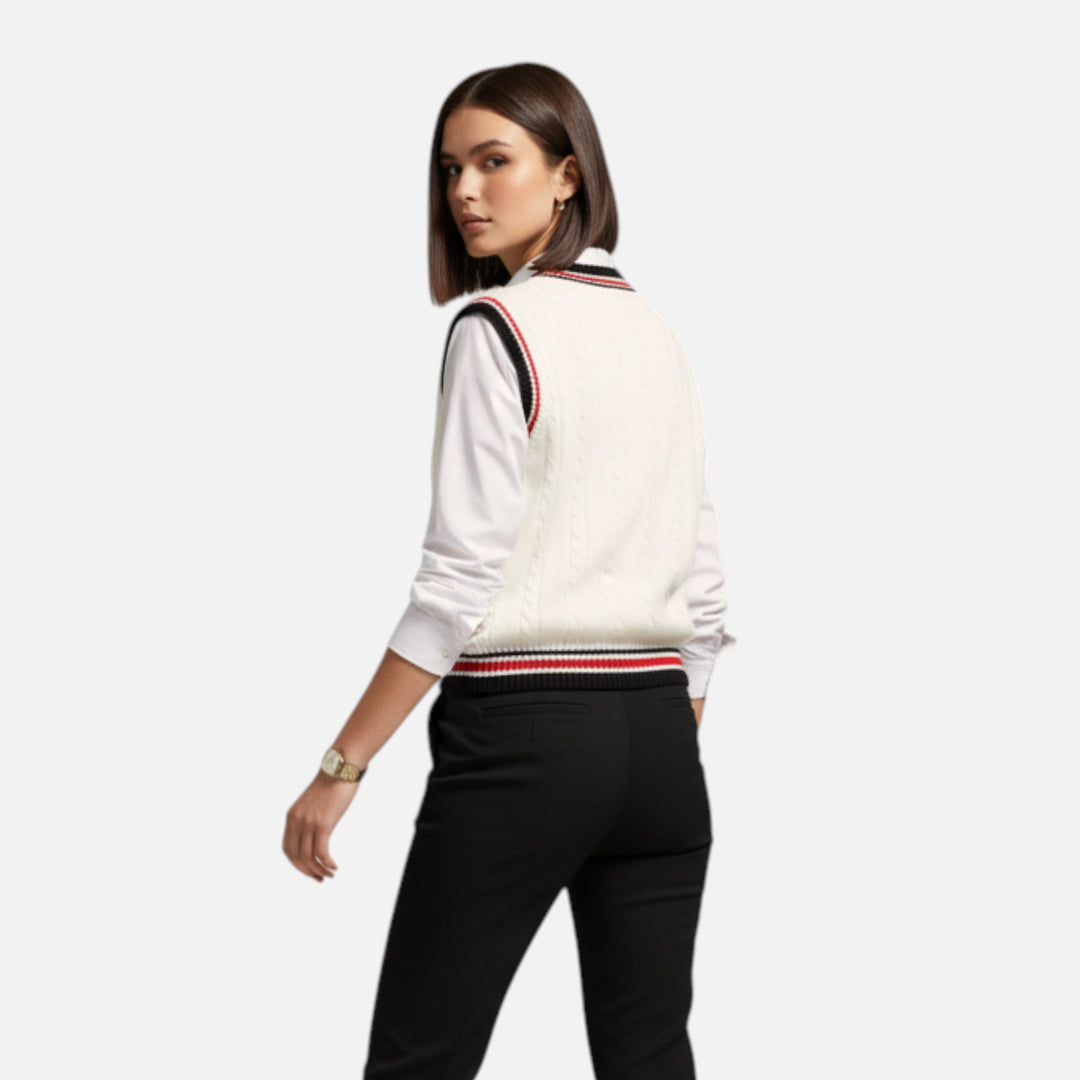 Valantomode | Women’s Tailored Vest – Sculpted Layering & Executive Precision