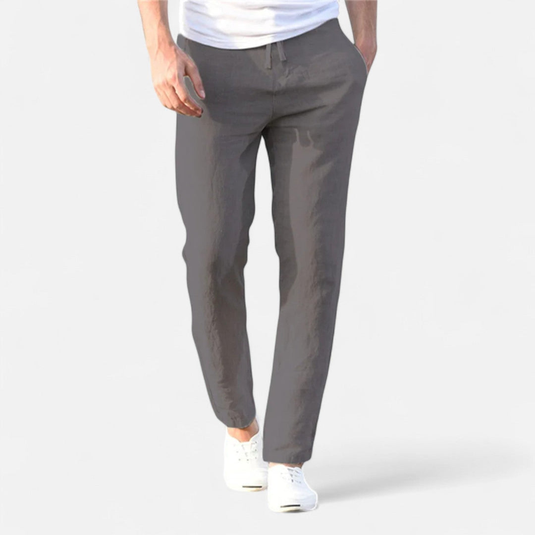 Valantomode | Men’s Linen Trousers – Breathable Tailoring & Sophisticated Comfort