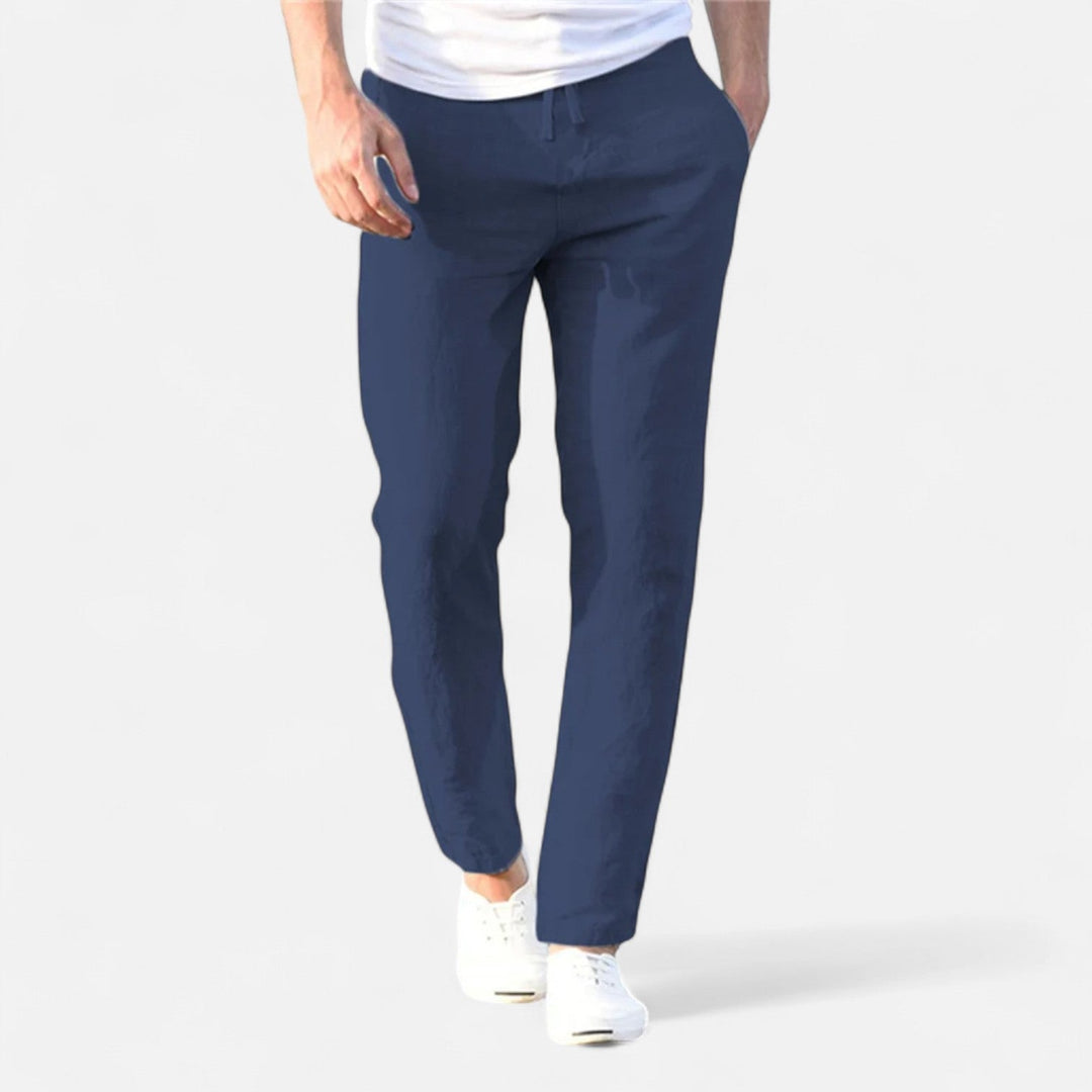 Valantomode | Men’s Linen Trousers – Breathable Tailoring & Sophisticated Comfort