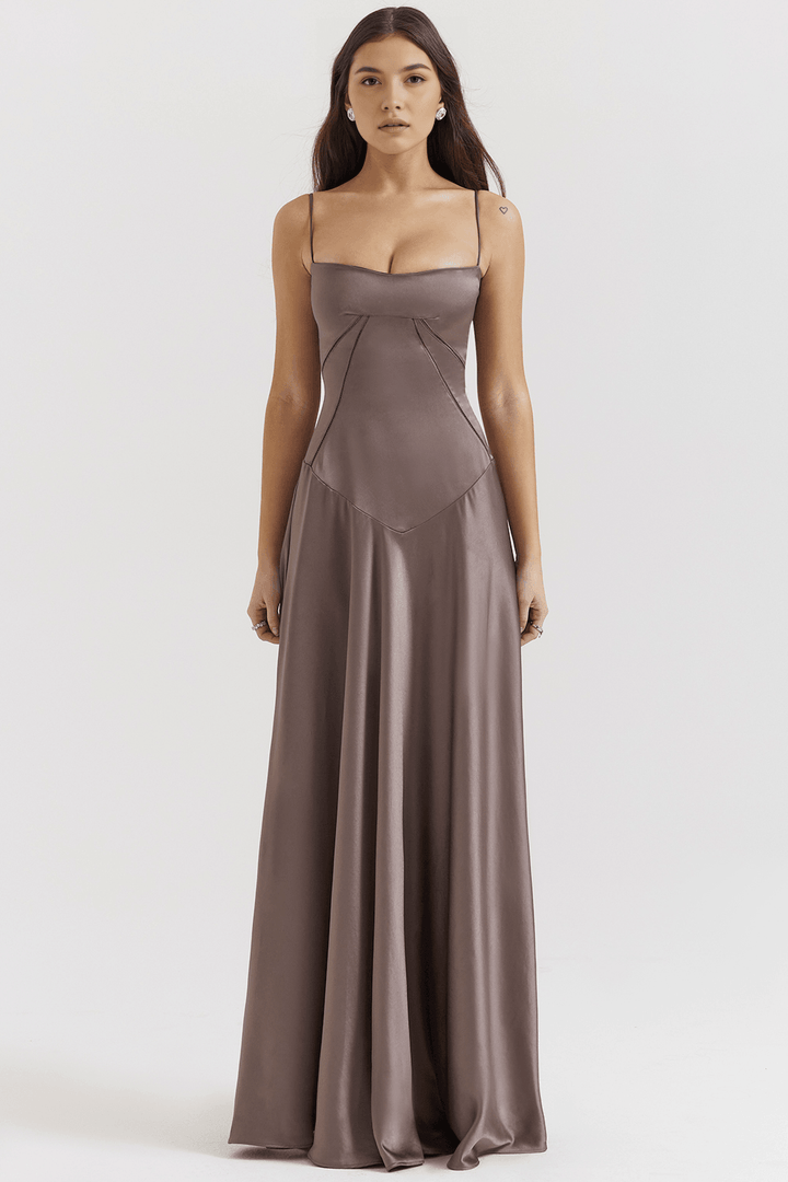 Valantomode | Sweetheart Neckline Evening Dress for Elegant Nights