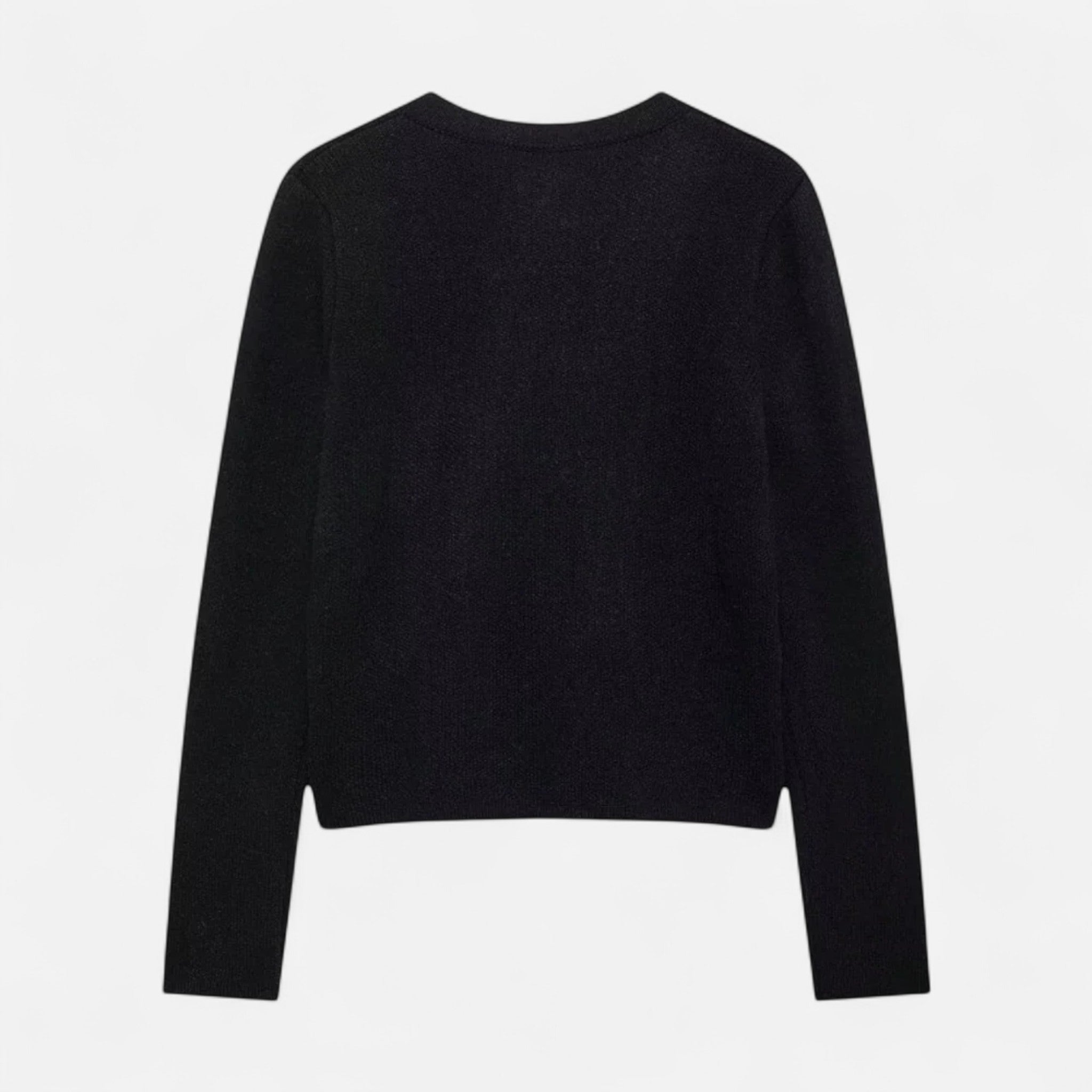 ValantoMode | Women’s Soft Knit Cardigan with Golden Buttons