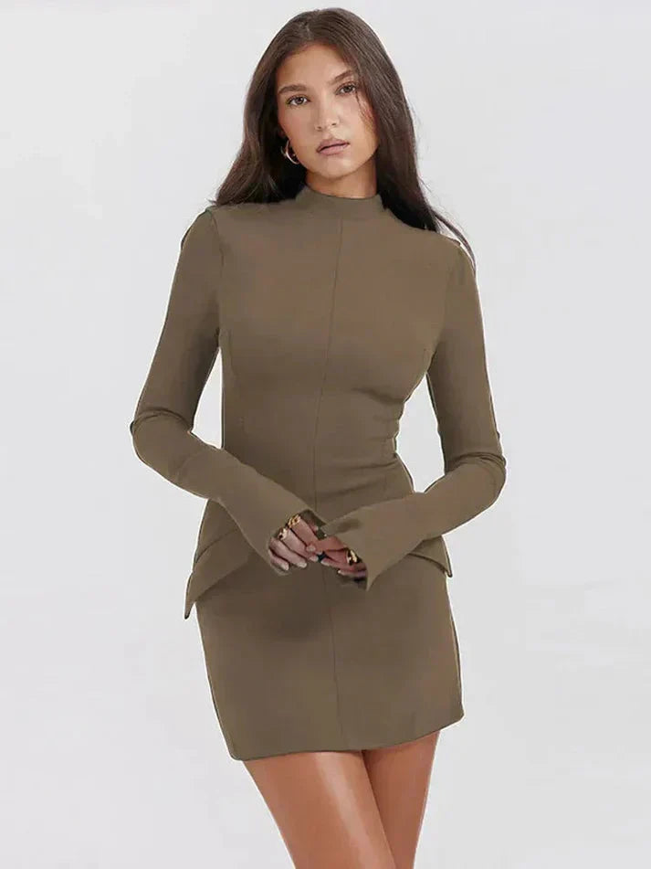 Valantomode | Stylish A-Line Mini Dress for Women This Season