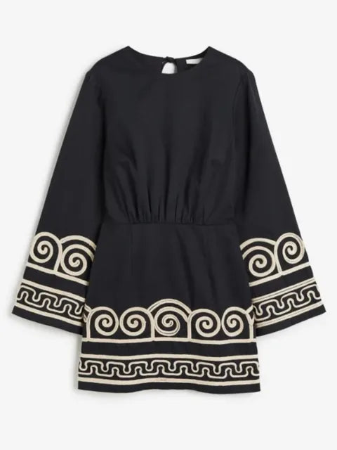 Valantomode | Stylish Kaftan Dress for Women Featuring Artistic Prints