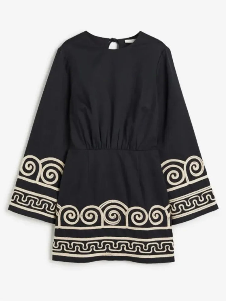 Valantomode | Stylish Kaftan Dress for Women Featuring Artistic Prints