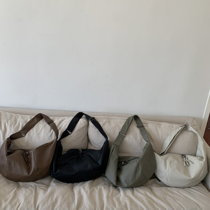 Valantomode | Aura Grand Slouch – 60cm Premium Vegan Leather Oversized Hobo Crossbody Bag