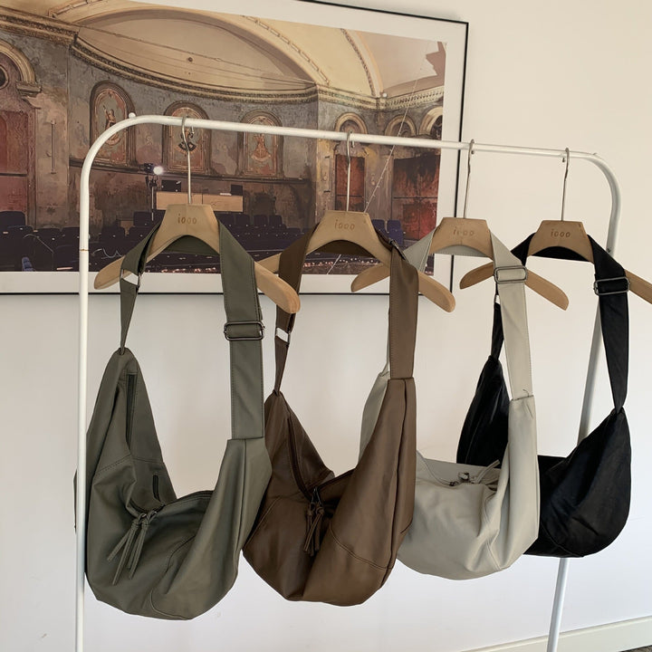 Valantomode | Aura Grand Slouch – 60cm Premium Vegan Leather Oversized Hobo Crossbody Bag