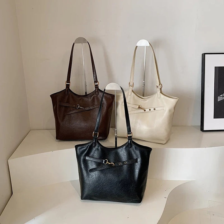 Valantomode | The ‘Aurelius’ Elena Sovereign Vessel – Women's Premium Eco-Friendly Vegan Leather Tote