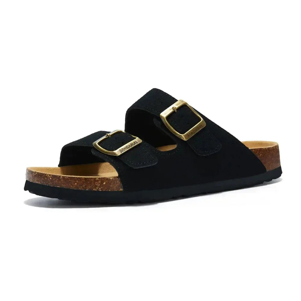 Valantomode | Women's Sandals - Comfortable Non-Slip Cork Design