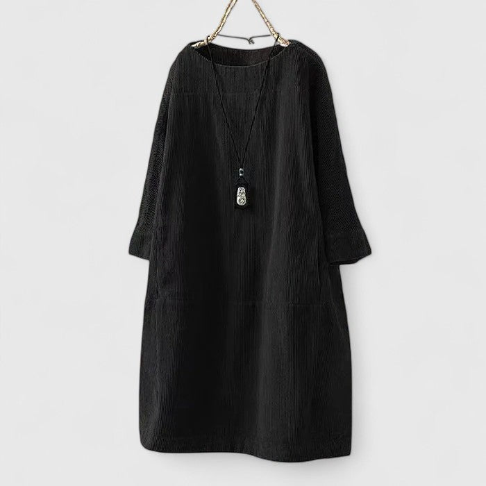 Valantomode | Chic Midi Dress for Effortless Everyday Style