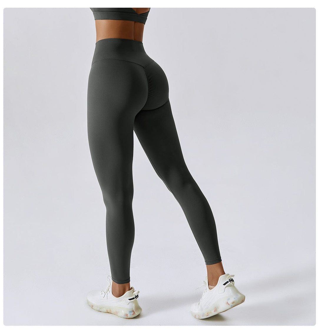 Valantomode | High-Waisted Tummy Control Leggings for Women - Shaping Gym Wear