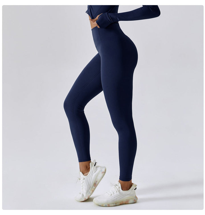 Valantomode | High-Waisted Tummy Control Leggings for Women - Shaping Gym Wear