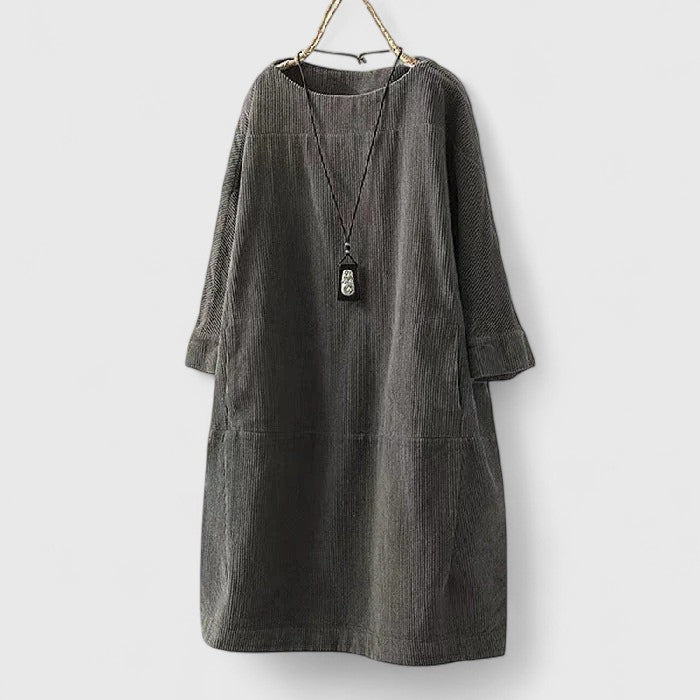 Valantomode | Chic Midi Dress for Effortless Everyday Style