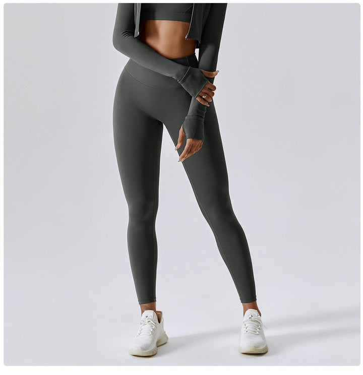 Valantomode | High-Waisted Tummy Control Leggings for Women - Shaping Gym Wear