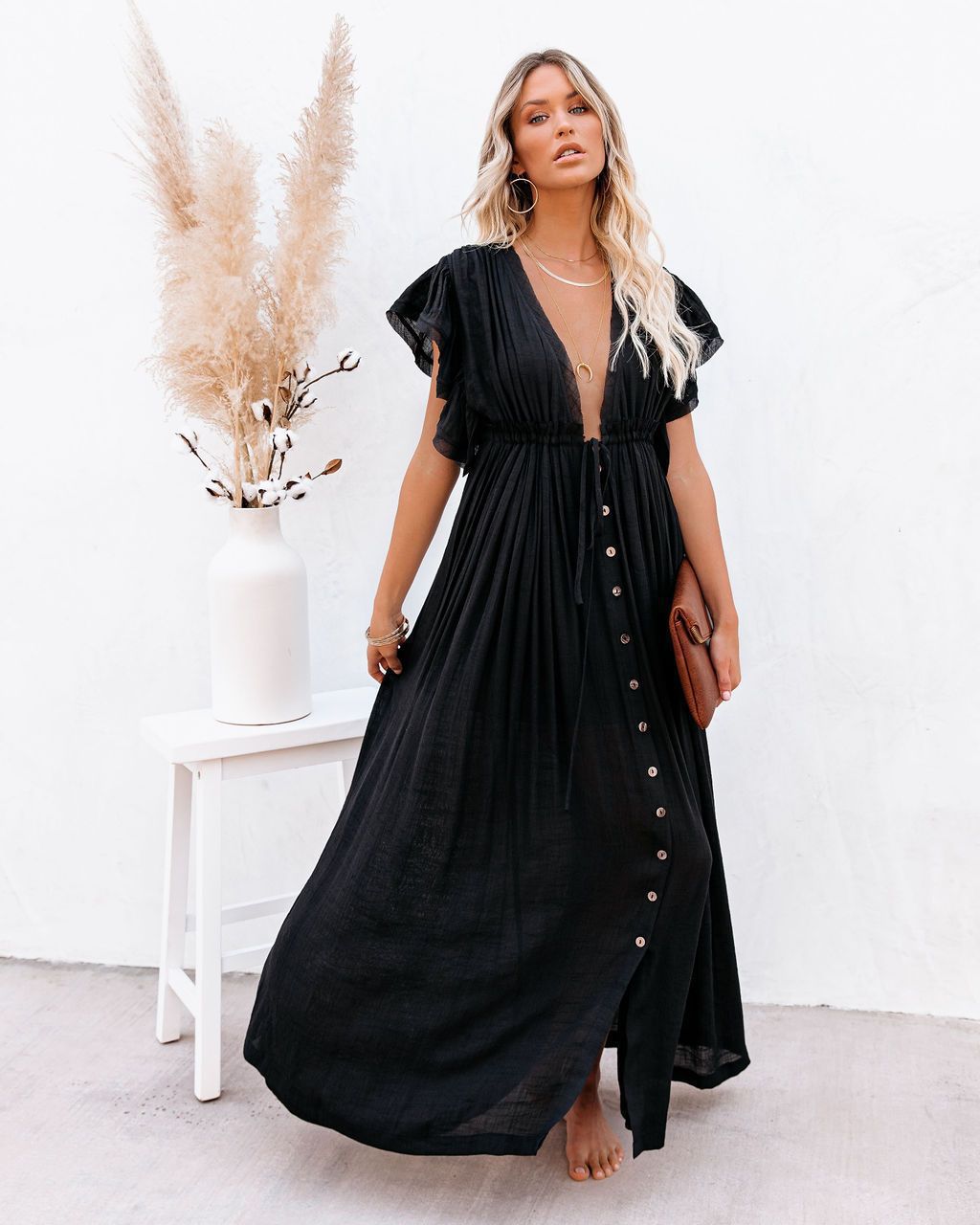 Valantomode | Maxi Dress with Airy Feel
