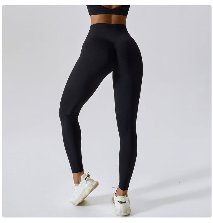 Valantomode | High-Waisted Tummy Control Leggings for Women - Shaping Gym Wear