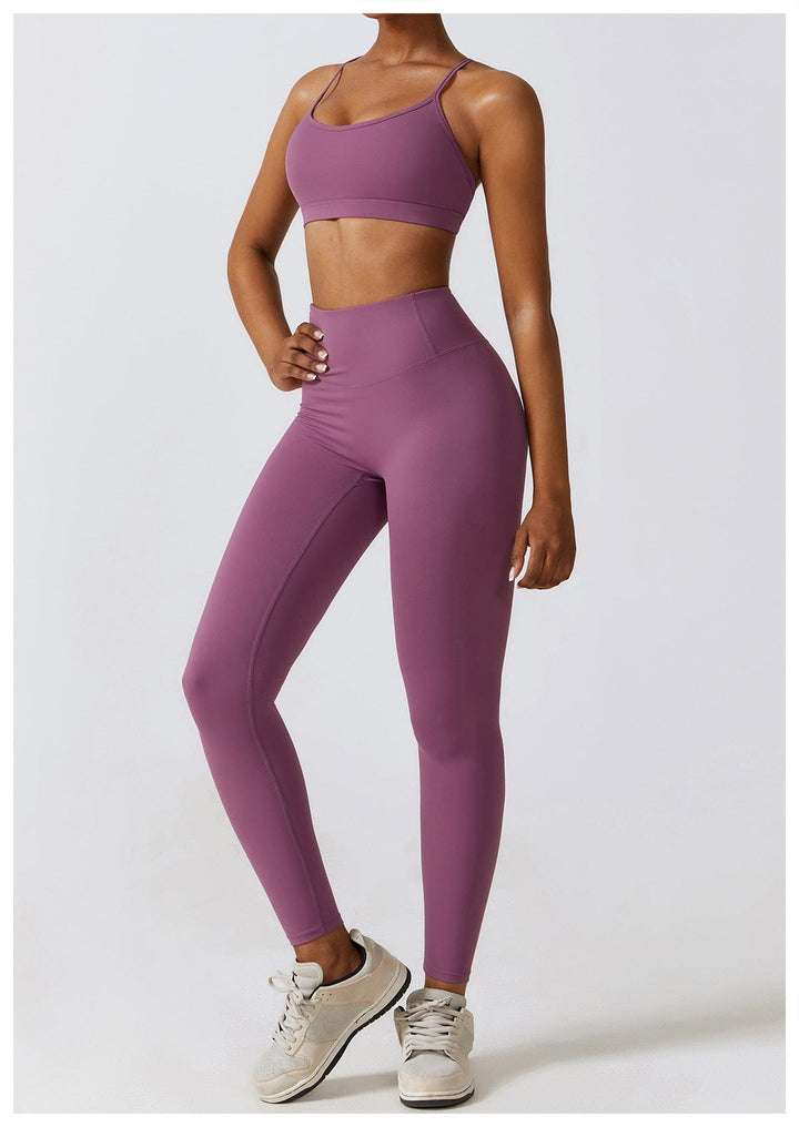 Valantomode | High-Waisted Tummy Control Leggings for Women - Shaping Gym Wear