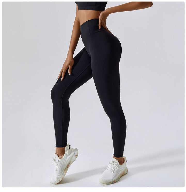 Valantomode | High-Waisted Tummy Control Leggings for Women - Shaping Gym Wear