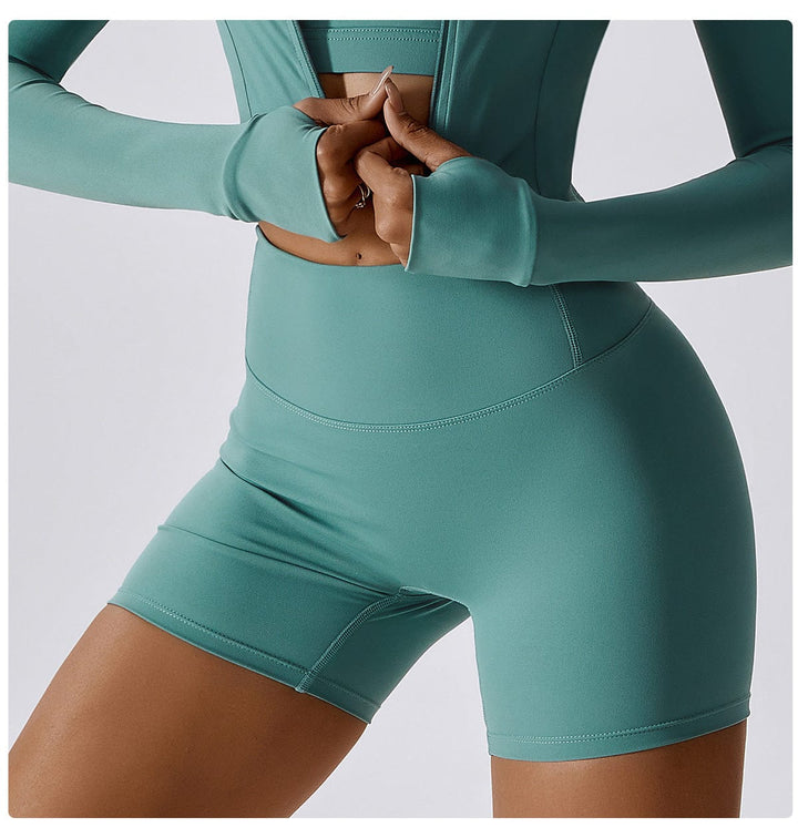 Valantomode | High-Waisted Hip-Lifting Shapewear Shorts for Women