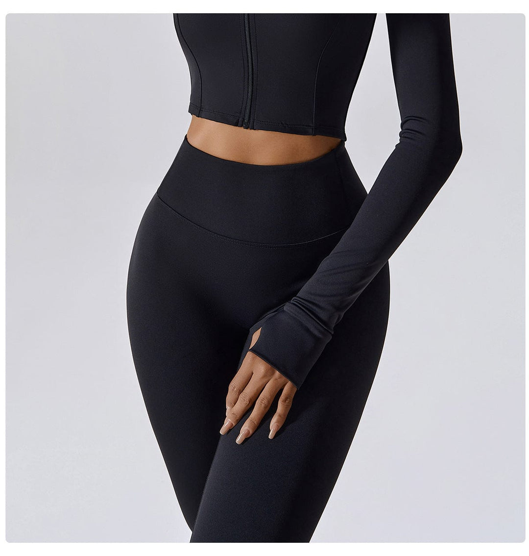 Valantomode | High-Waisted Tummy Control Leggings for Women - Shaping Gym Wear