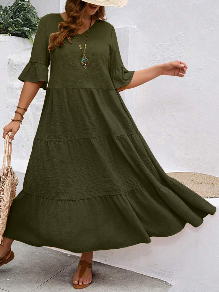 Valantomode | Dress with Graceful Flow