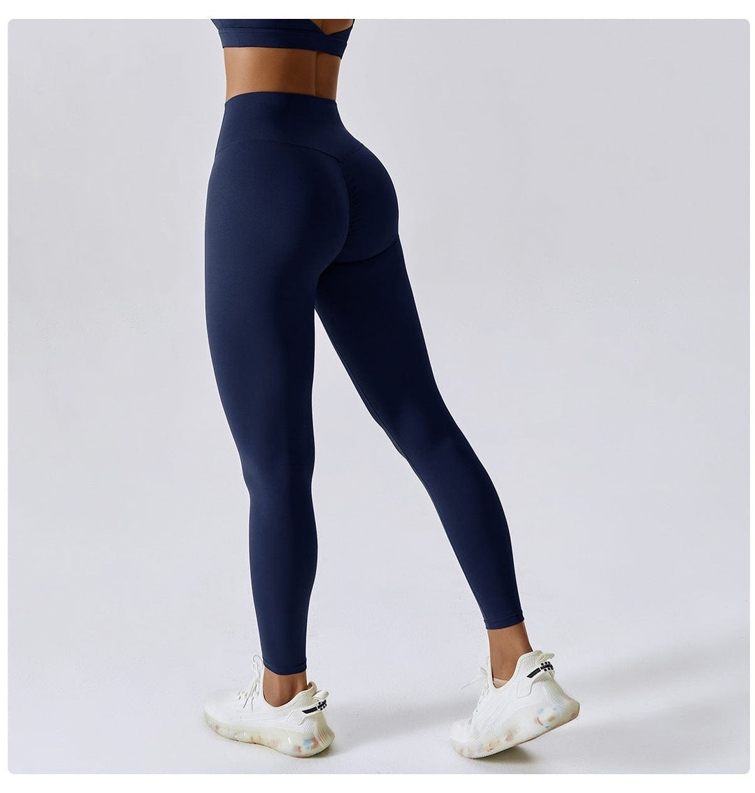 Valantomode | High-Waisted Tummy Control Leggings for Women - Shaping Gym Wear