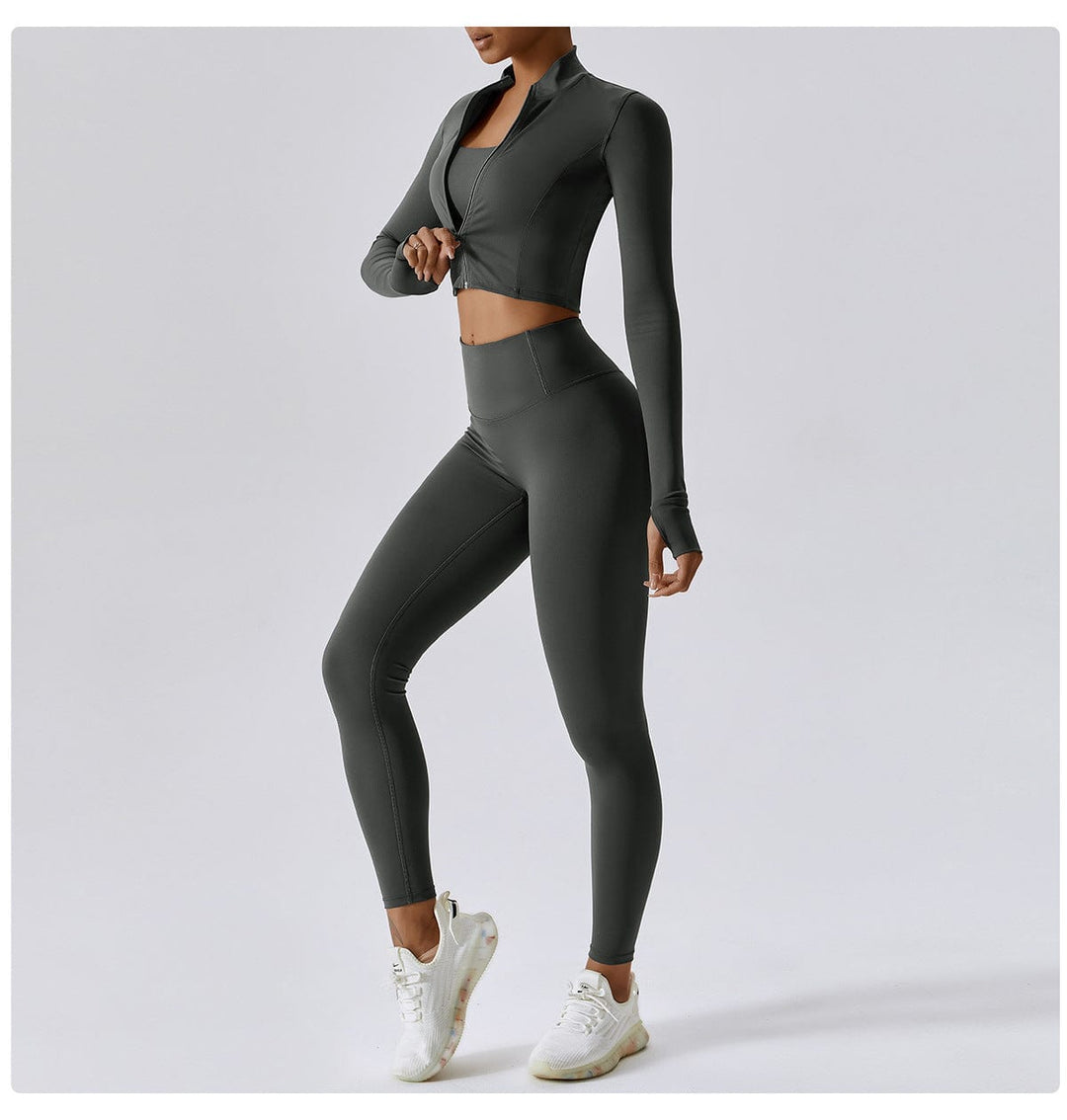 Valantomode | High-Waisted Tummy Control Leggings for Women - Shaping Gym Wear