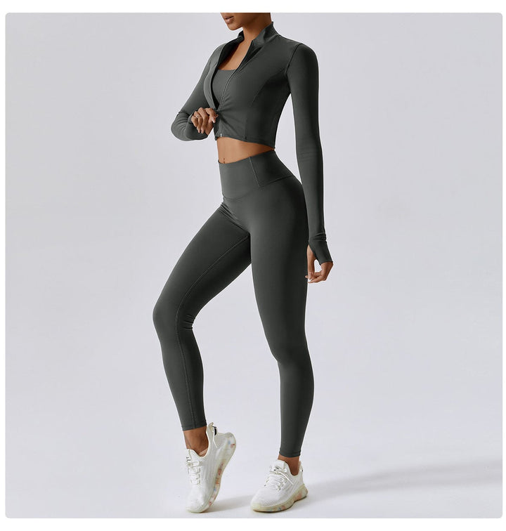Valantomode | High-Waisted Tummy Control Leggings for Women - Shaping Gym Wear