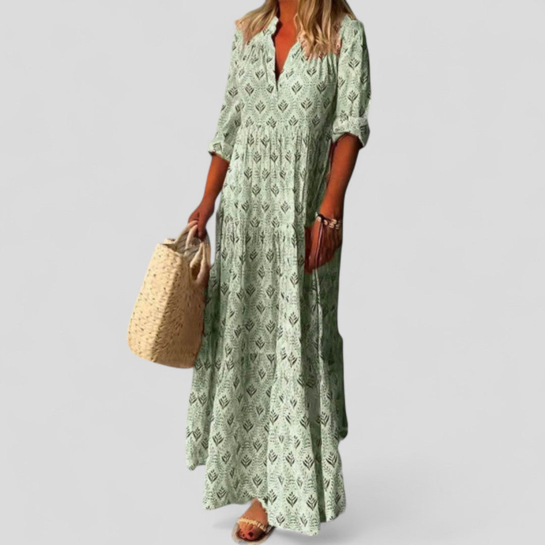 Valantomode | Chic Maxi Dress for Effortless Style in Any Season