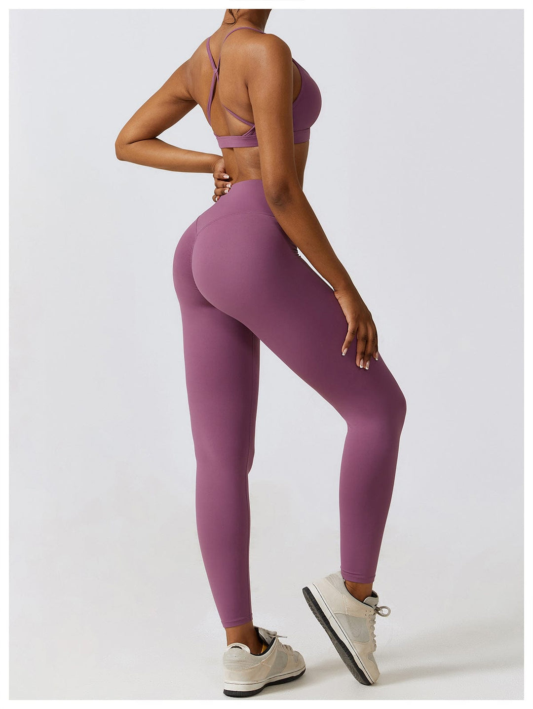 Valantomode | High-Waisted Tummy Control Leggings for Women - Shaping Gym Wear
