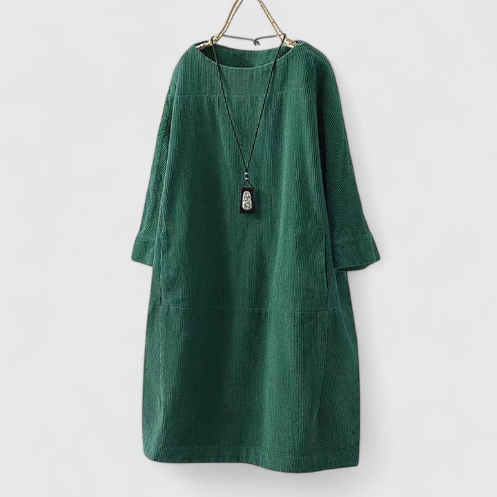 Valantomode | Chic Midi Dress for Effortless Everyday Style