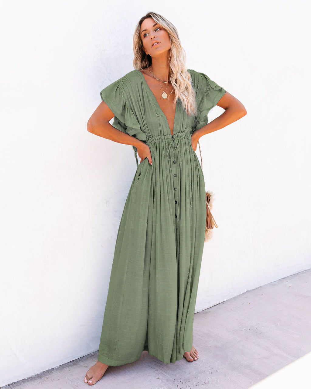 Valantomode | Maxi Dress with Airy Feel
