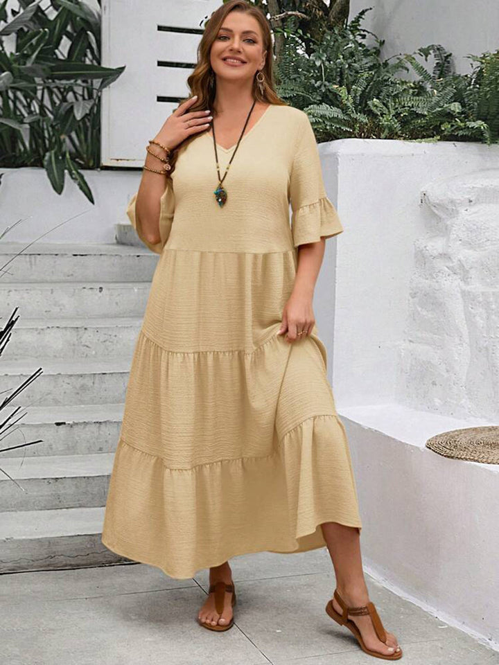 Valantomode | Dress with Graceful Flow