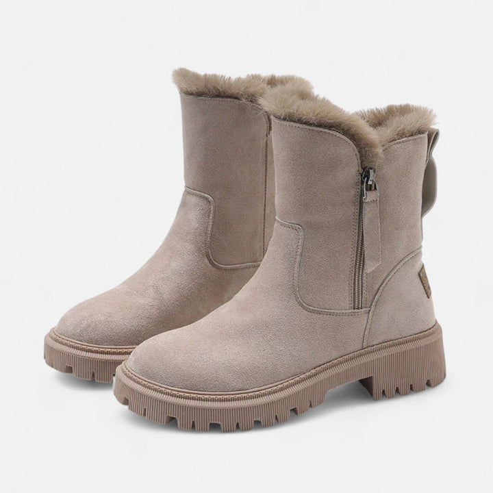 Valantomode | Women’s Lace-Up Ankle Boots – Outdoor Use