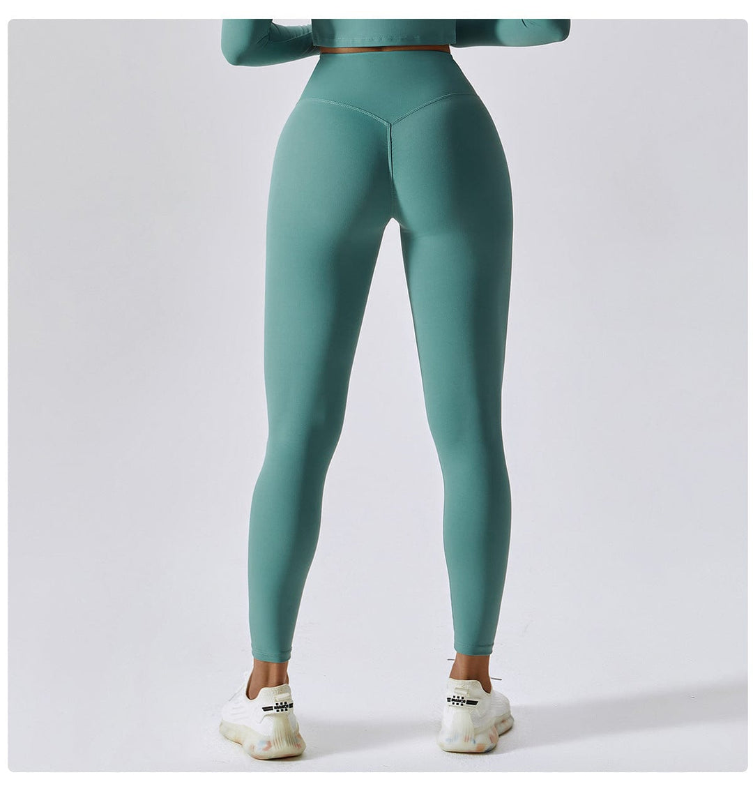 Valantomode | High-Waisted Tummy Control Leggings for Women - Shaping Gym Wear