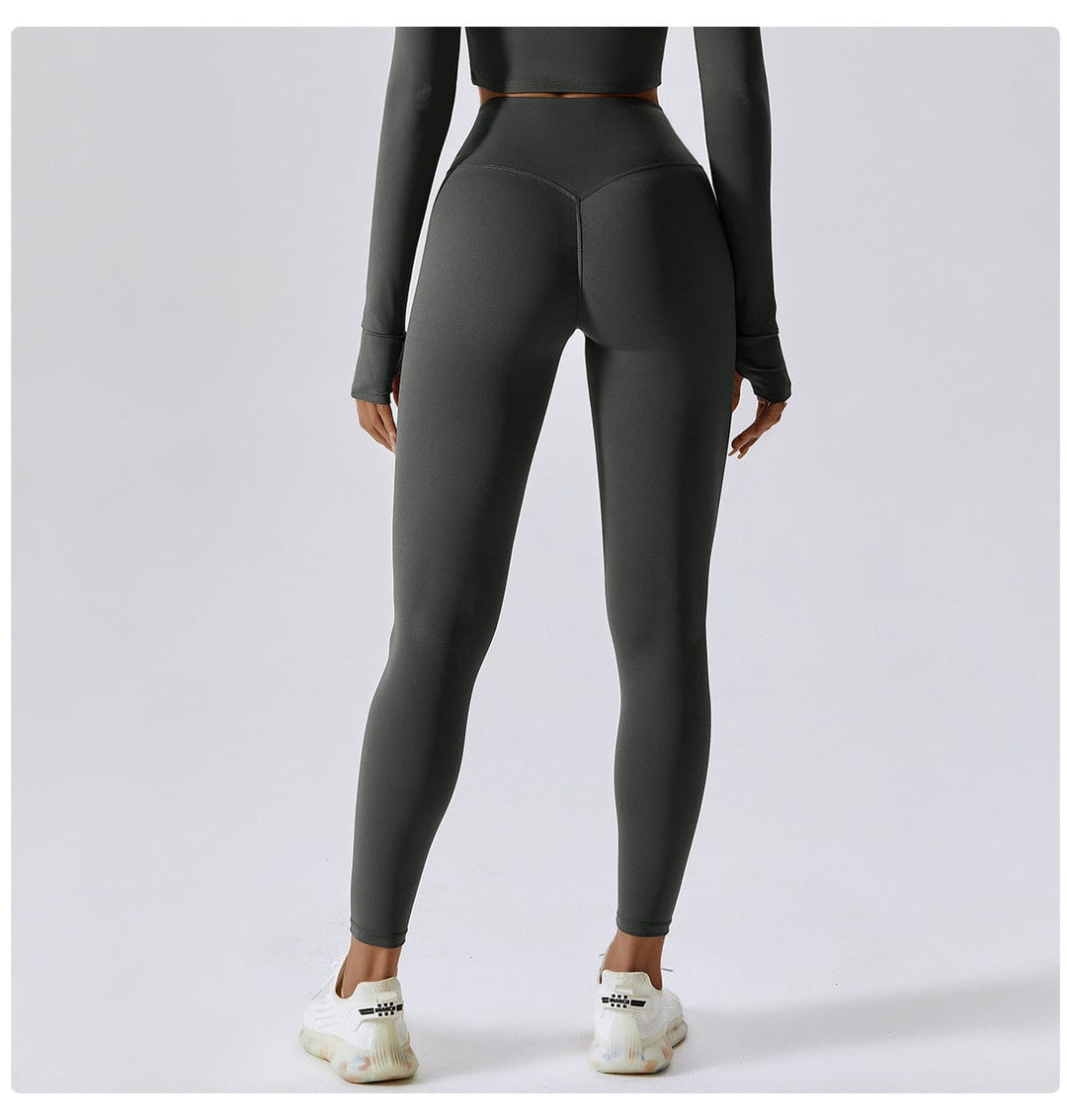 Valantomode | High-Waisted Tummy Control Leggings for Women - Shaping Gym Wear