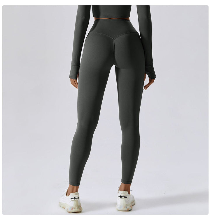 Valantomode | High-Waisted Tummy Control Leggings for Women - Shaping Gym Wear