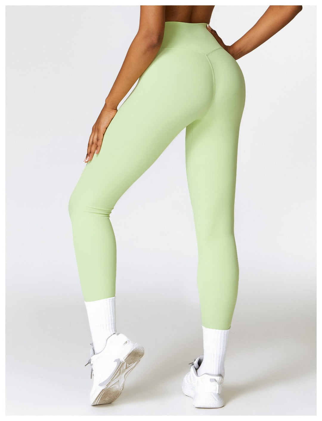 Valantomode | High-Waisted Hip-Enhancing Activewear Leggings for Gym and Sports