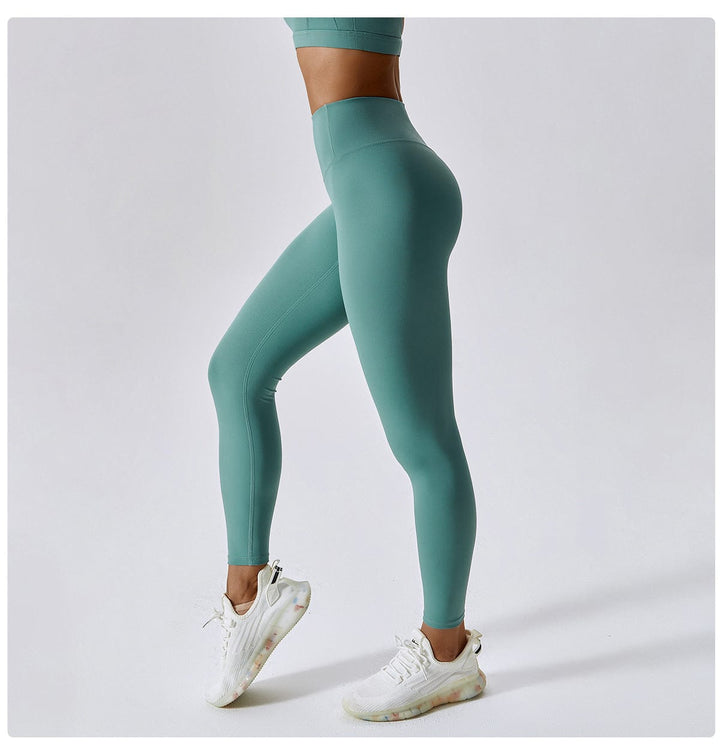 Valantomode | High-Waisted Tummy Control Leggings for Women - Shaping Gym Wear