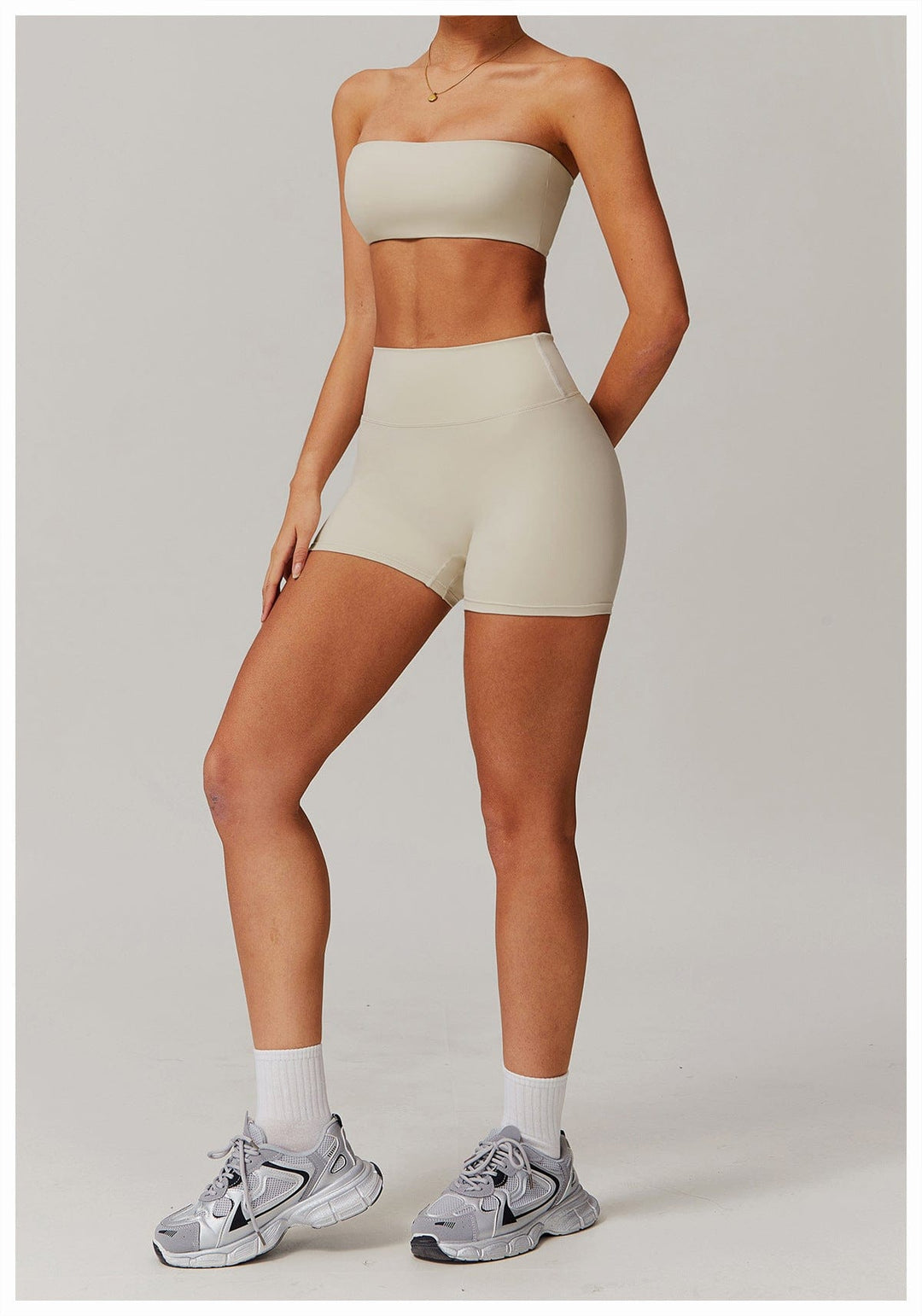 Valantomode | Women's High Waist Hip-Lifting Activewear Shorts for Gym and Sports