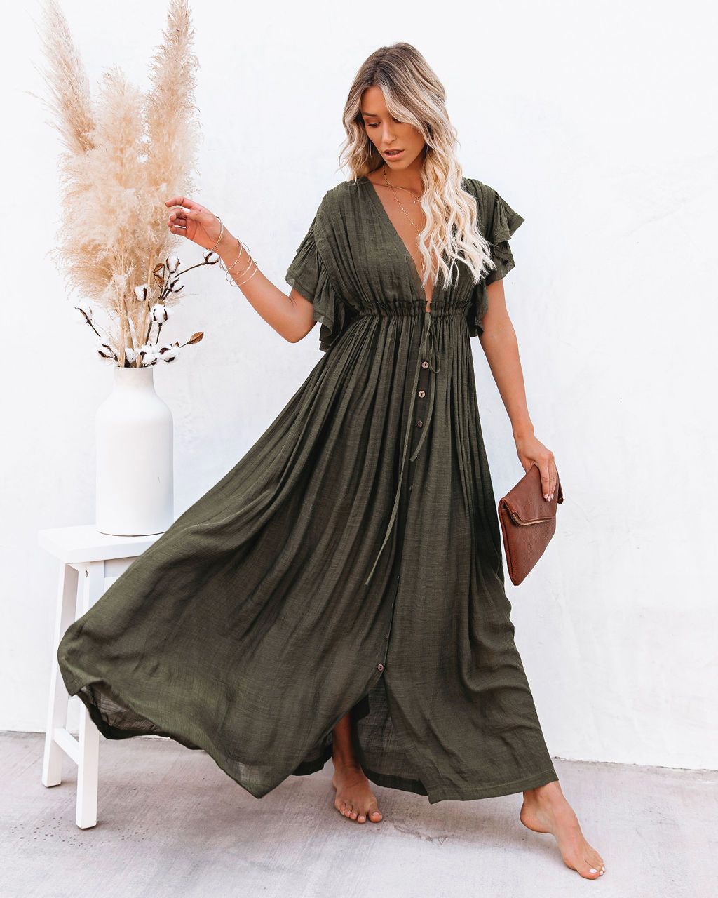 Valantomode | Maxi Dress with Airy Feel