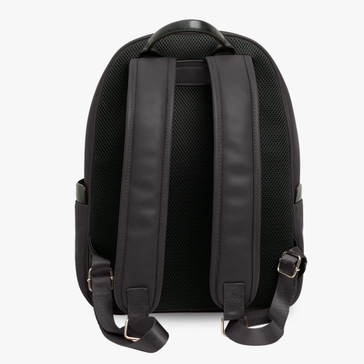 Valantomode | Olives Monolith Executive Backpack – Enduring Dominance & High-Capacity Command