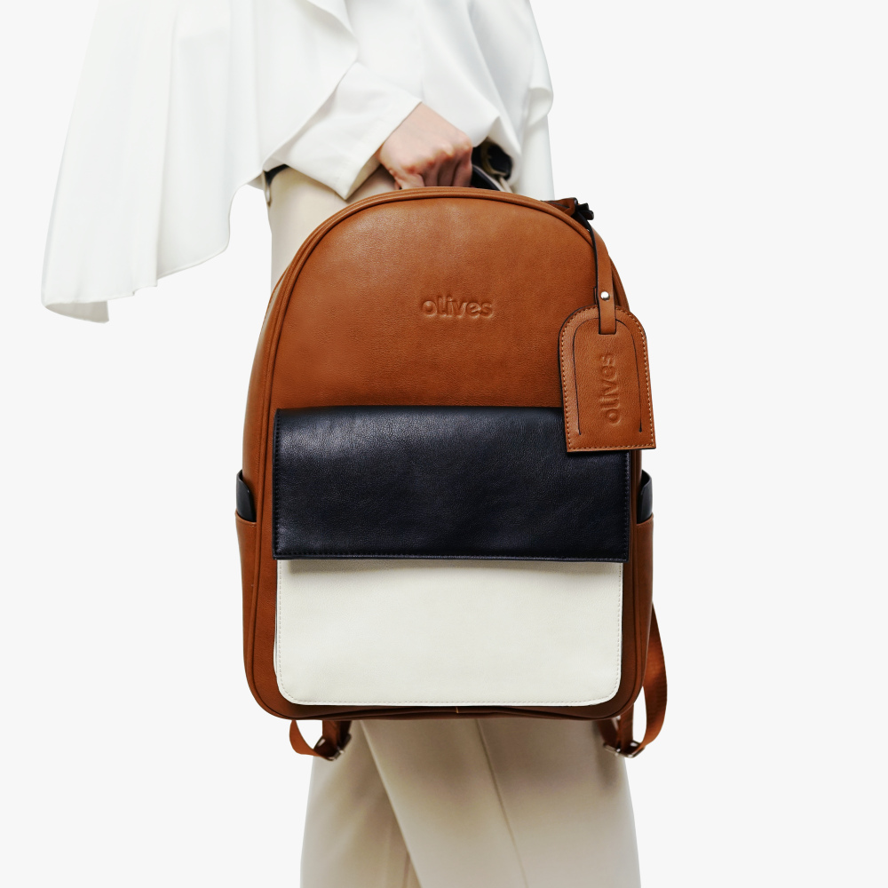 Valantomode | Olives Monolith Executive Backpack – Enduring Dominance & High-Capacity Command