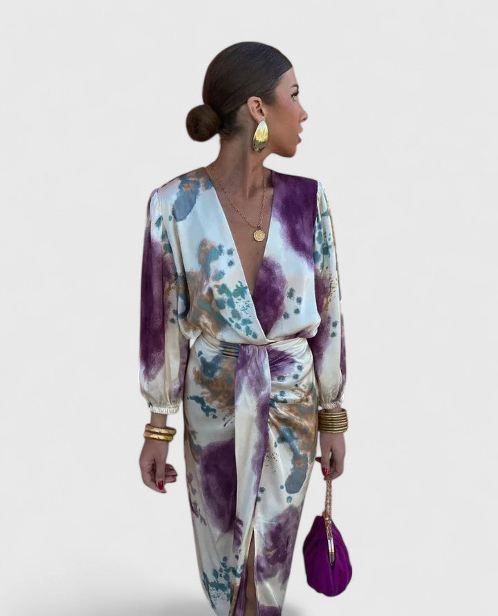 Valantomode | Chic A-Line Dress Perfect for Cocktail Parties and Events