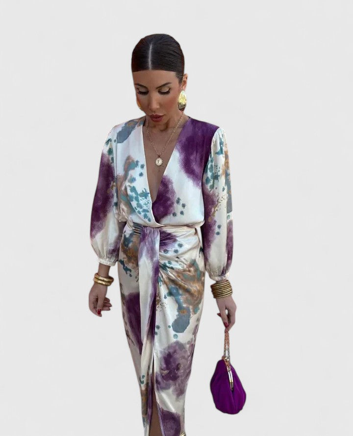 Valantomode | Chic A-Line Dress Perfect for Cocktail Parties and Events
