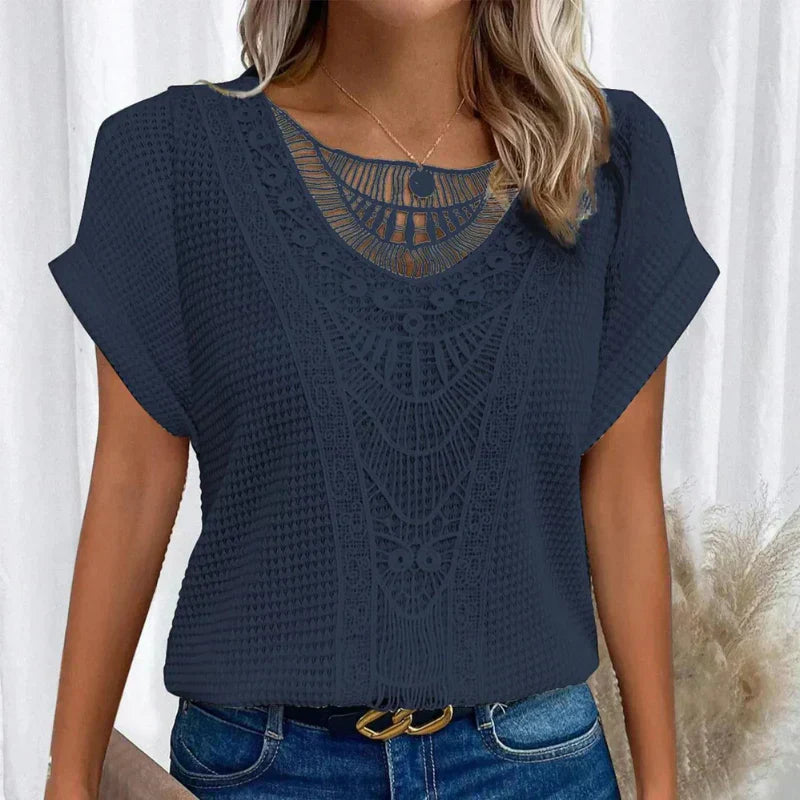 Valantomode | Blouse Lace Detail
