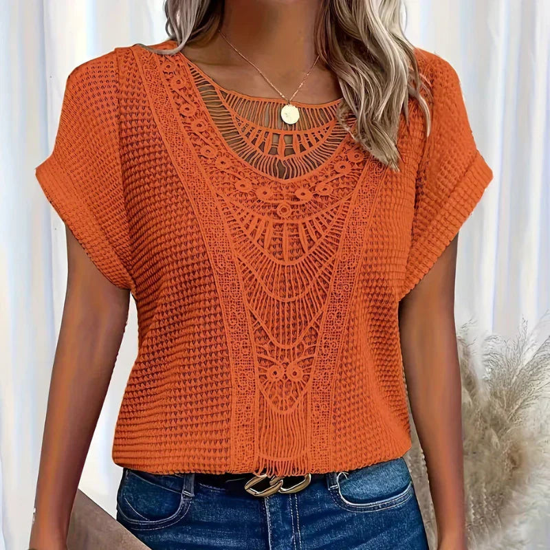 Valantomode | Blouse Lace Detail