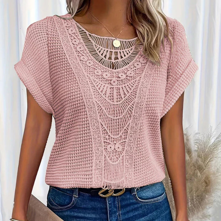 Valantomode | Blouse Lace Detail