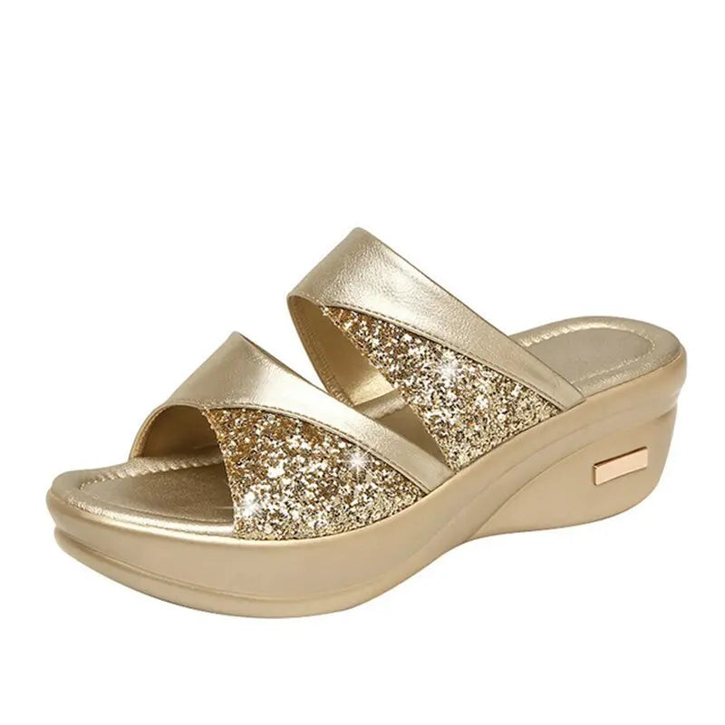 Valantomode | Women's Open-Toe Slippers - Cozy Comfort & Chic Design