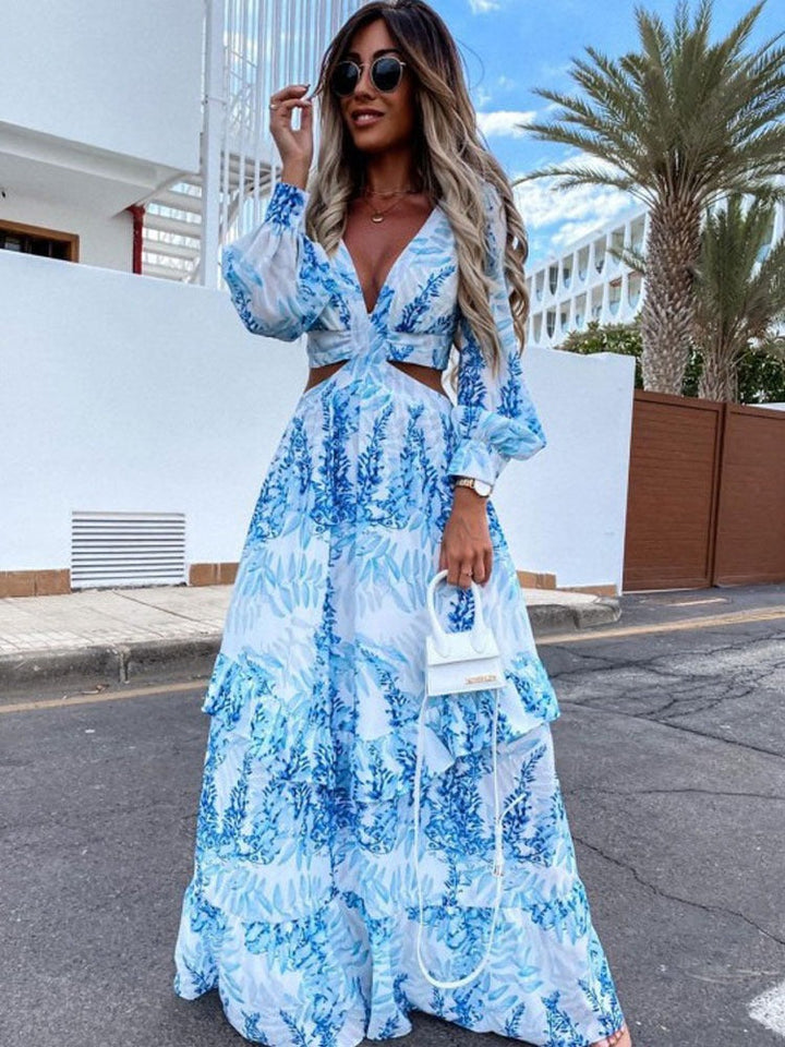 Valantomode | Chic Long Dress for Effortless Summer Fashion Style