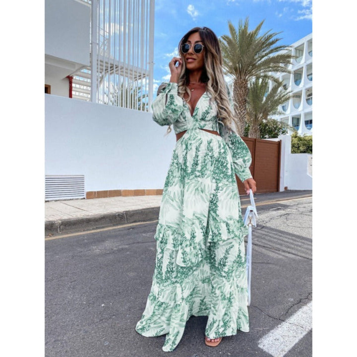 Valantomode | Chic Long Dress for Effortless Summer Fashion Style
